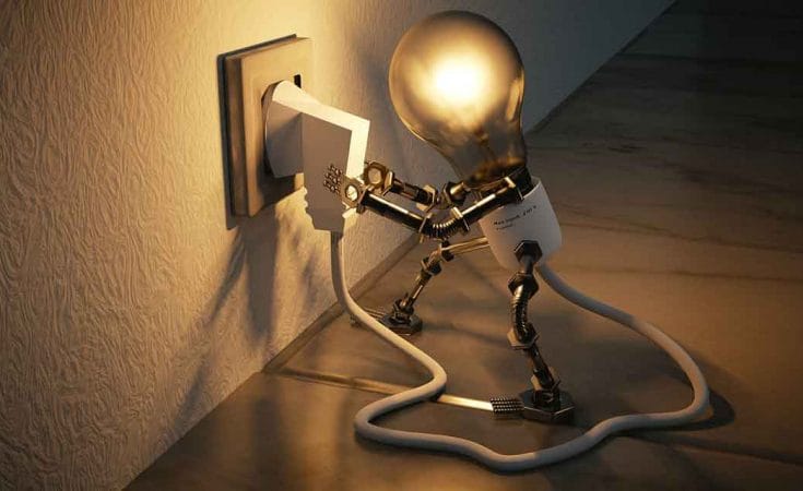 Het licht in huis bedienen met mijn mobiele telefoon