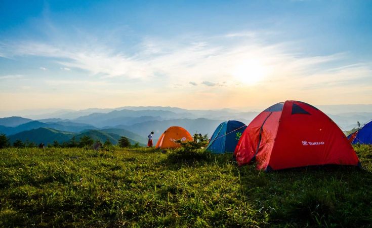 Single camping als nieuwe trend!