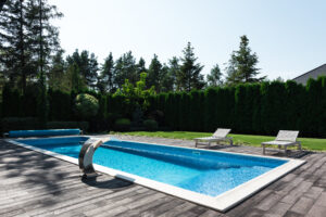 zwembad met wellness