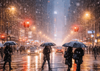 Smelt sneeuw door regen? Dit gebeurt er echt